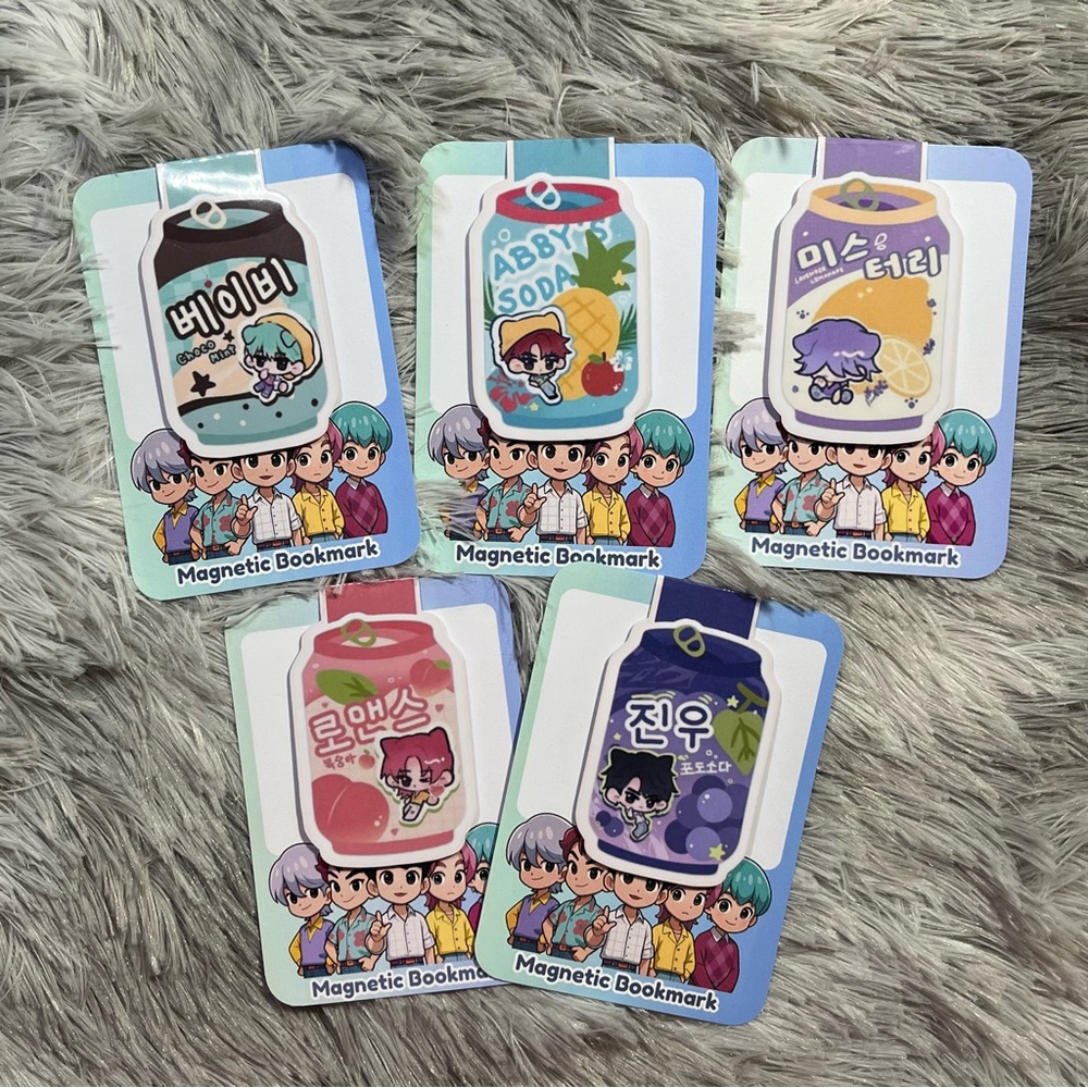 Saja Boys Magnetic Bookmarks